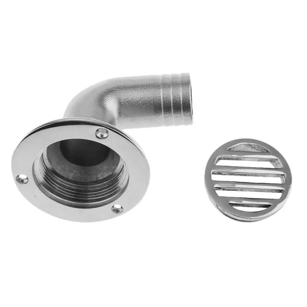 ISURE MARINE 316 Stainless Steel Tank Vent Boat Hardware 38mm 90 Degree Surface Polishing