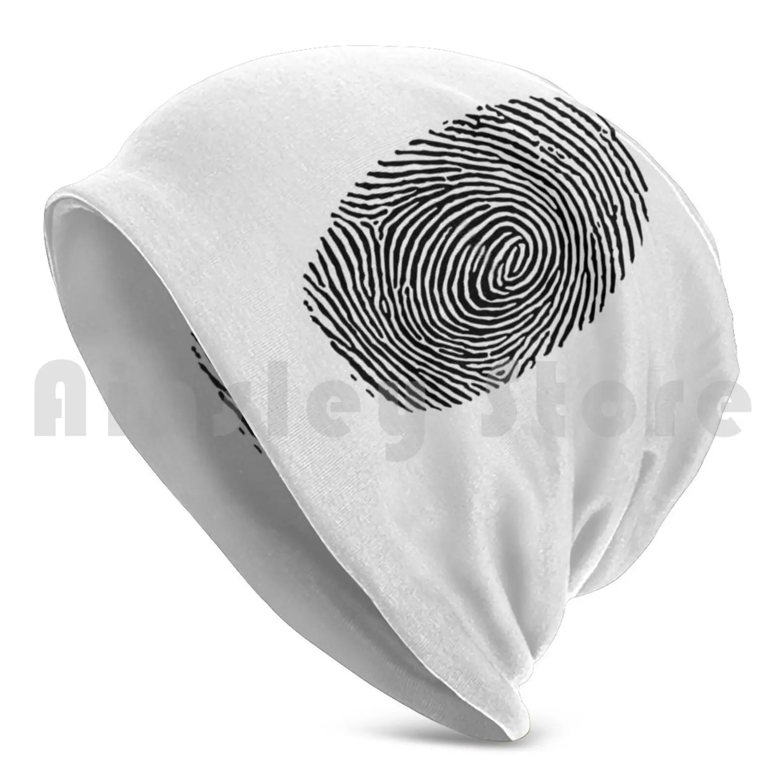 Fingerprint Csi Crime Scene Beanies Pullover Cap Comfortable Fingerprint Forensic Forensics Csi Detective Police