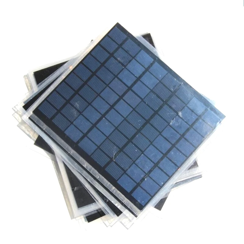 6W 18V Polycrystalline Solar Cells Solar Panels Solar Module For Charging 12V Battery DIY Solar System Free Shipping