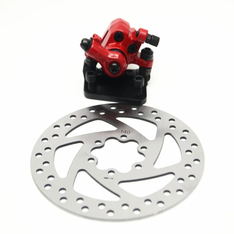 Electric scooter Mechanical Disc Brake Front & Rear Disc Rotor Brake 1 Pair right side universal for 8/10 inch electric scooter