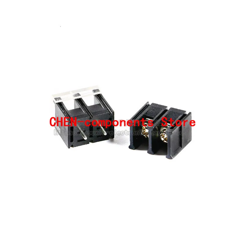 5pcs KF28C-7.62-2P/3P4P straight plug with protective cover 7.62mm pitch fence type terminal middle pin