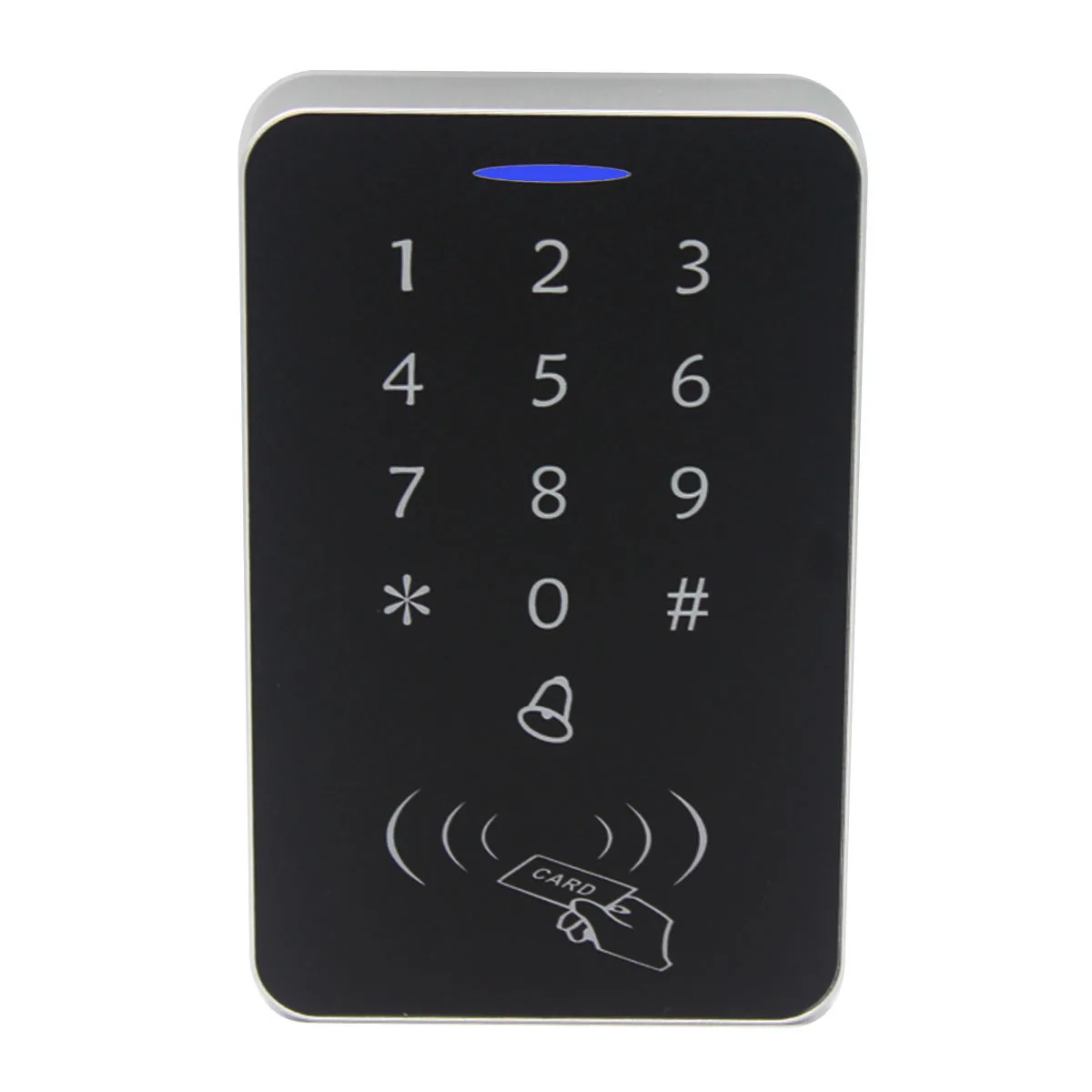 Standalone Access Controller ระบบ RFID 125KHZ Access Control Keypad ดิจิตอลเครื่องอ่านการ์ดสมาร์ทประตูล็อคระบบ2000ผู้ใช้