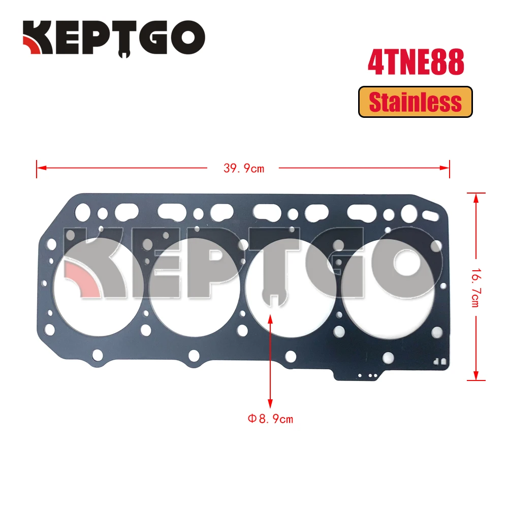 New 4TNE88 Cylinder Head Gasket For Yanmar