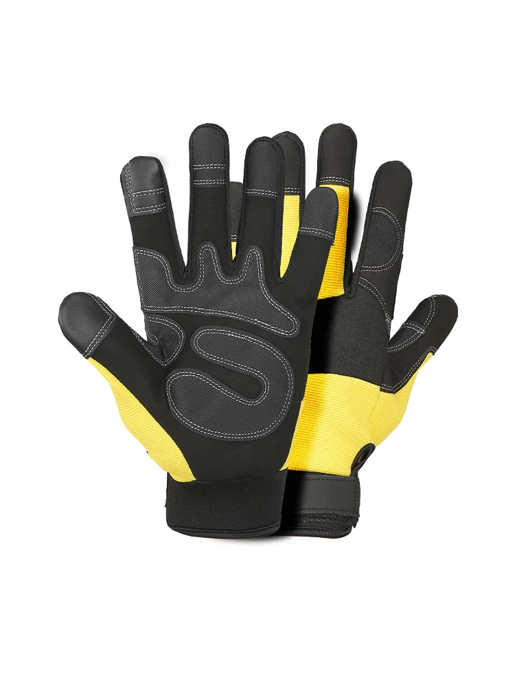 Xinda Climbing Gloves Full Finger Protective Outdoor Knight Sports Breathable Racing Cycling Street Riding Fitness Gloves