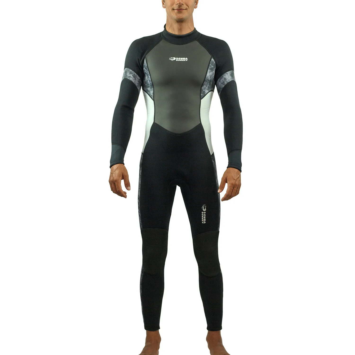 Men 3MM Neoprene Scuba Water Sport Winer Warm Diving Suit Full Body Spearfishing Snorkeling Swim Surf Kayaking WetSuit Equipment