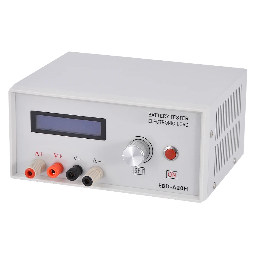 EBD-A20H Elektroniczny tester pojemności akumulatora Test zasilania Model Test miernika rozładowania akumulatora 200W