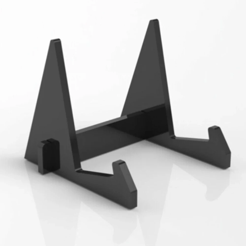 Rak Buku Akrilik Rak Buku Tablet Tampilan Berdiri Akrilik Bingkai Foto Brosur Karya Seni Pemegang Organizer Penyimpanan Rumah