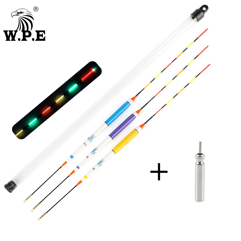 Flasher LED W.P.E para pesca nocturna – 34-38cm - imagen 3