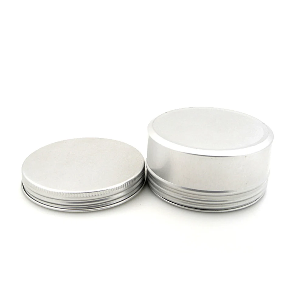 5g 10g 15ml 20g 30ml 40g 60g/2oz 80/100/120/150/200/250g aluminum tin bottle,comestic containers case  jar with screw thread lid