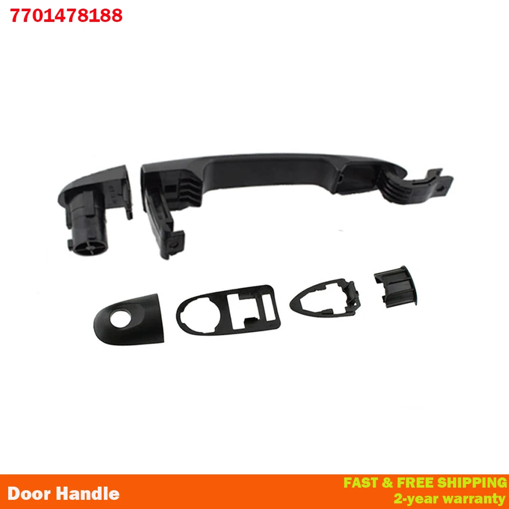 Front Rear Left Right Exterior Door Handle For Renault Kangoo Express 2008-2017 7701478188