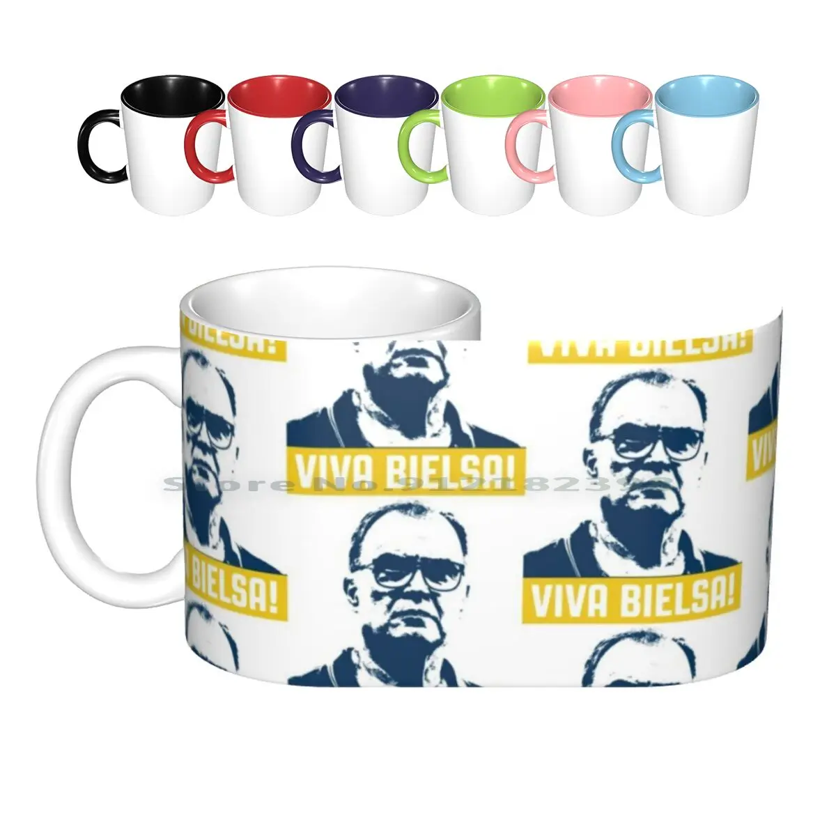 Viva Bielsa! Celebrate The Revolution | T Shirts | Mugs | Posters And More Ceramic Mugs Coffee Cups Milk Tea Mug Bielsa Biesla