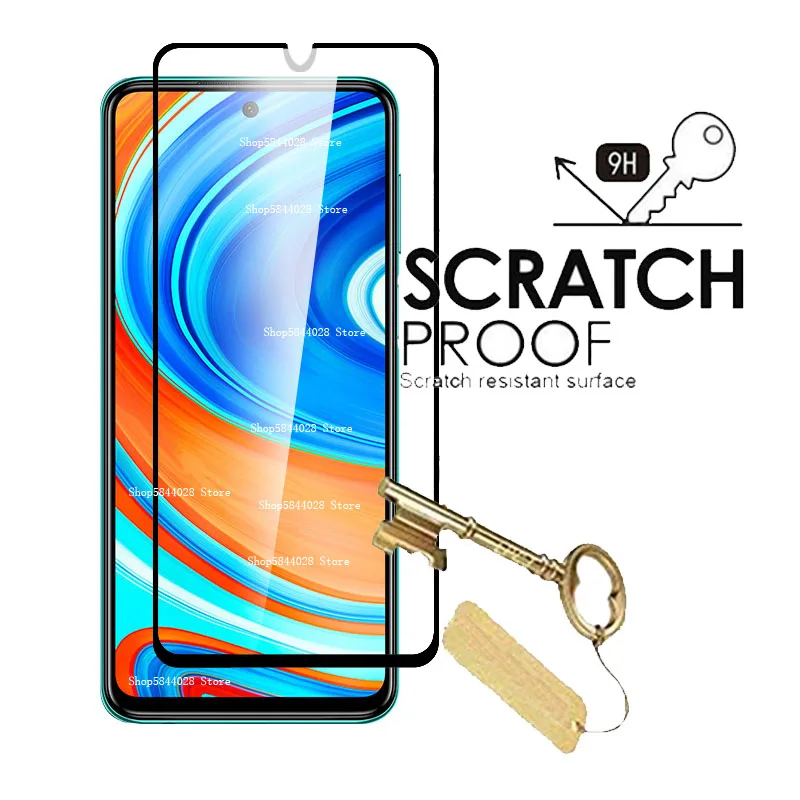 2-in-1 for Redmi Note 9 Pro Glass Camera Protective Glass for Xiaomi Redmi Note 9 Pro 9pro Max Note9pro Not9pro M2004J19G Films