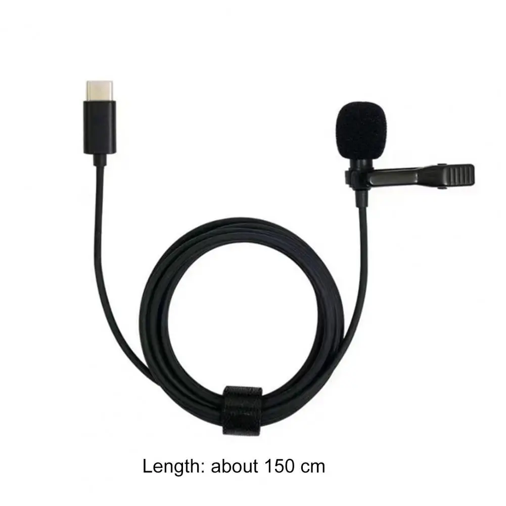 Collar-clip type live broadcast Macs mobile phone recording equipment professional  noise reduction microphone live broadcast