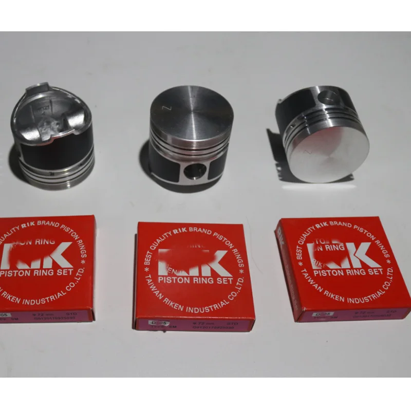 D850 piston and piston ring for kubota engine overhaul