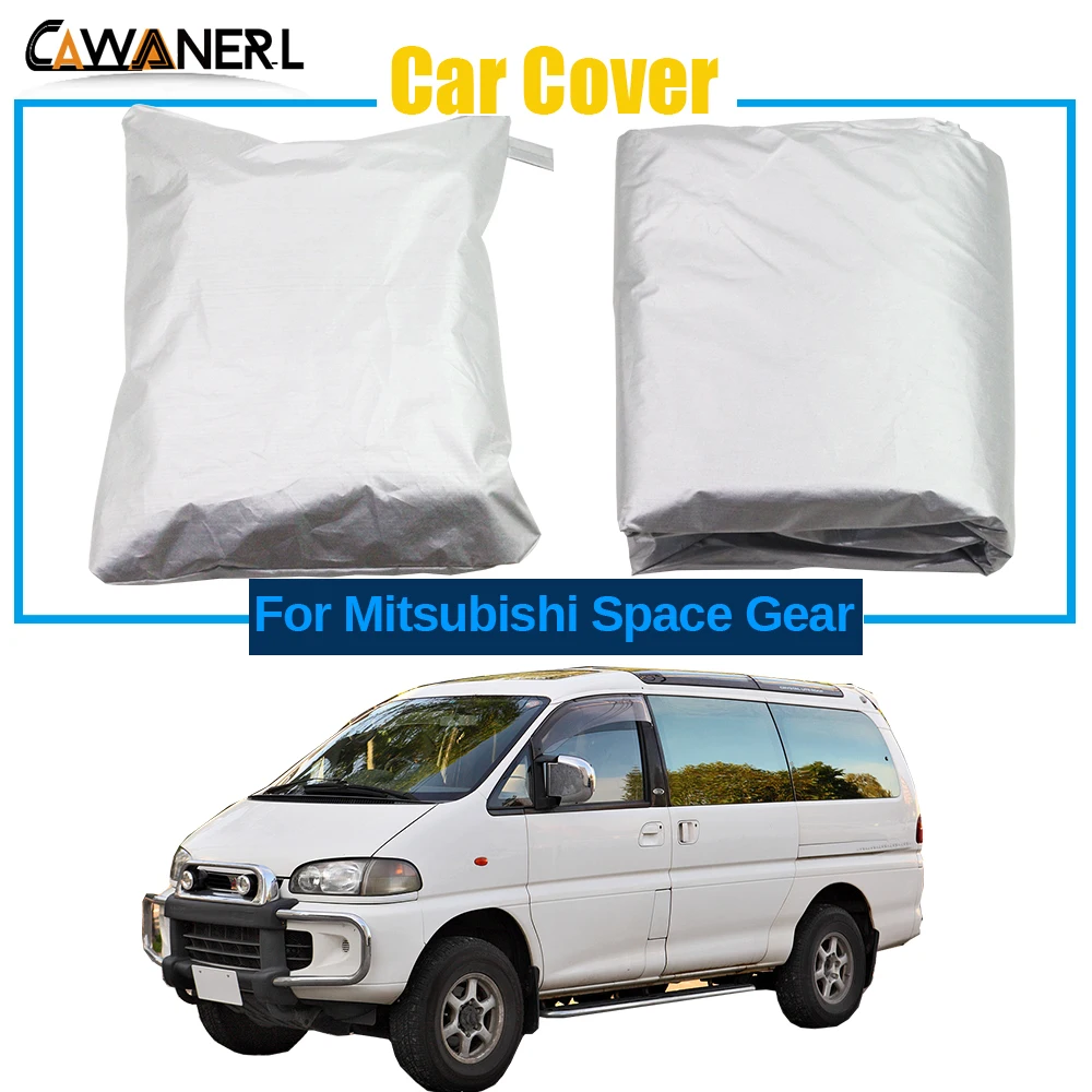 Full Car Cover For Mitsubishi Space Gear 1994–2007 MPV Outdoor Indoor Sun Snow Rain Dust Resistant Anti-UV Windproof Cover