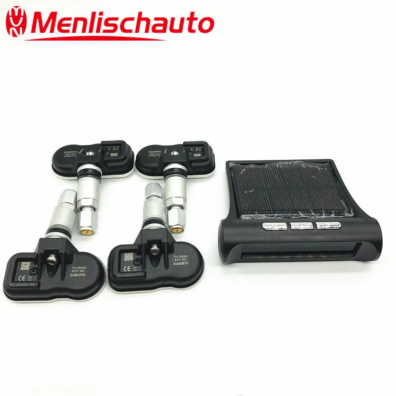 

100% Оригинальные TPMS система контроля давления в шинах, солнечная энергия, цифровой ЖК-дисплей, Автоматическая охранная сигнализация, давление в шинах