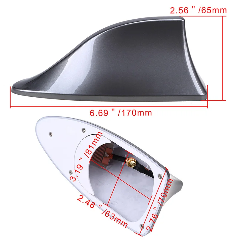 Universal Car Shark Fin Radio Aerials Signal for bmw-3er Cabriolet vw-TIGUAN TOYOTA-COROLLA HYUNDAI-Santa Fe