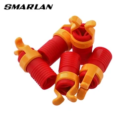 SMARLAN-Soporte de tornillo Universal de 3 piezas, conjunto de fijación de Material plástico ABS, herramienta de carpintería, accesorios de soporte de tornillo ABS