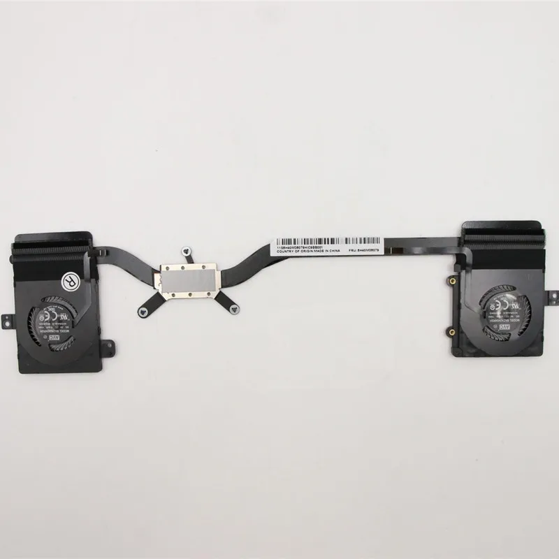 Imagem -02 - Original Cpu Ventilador de Refrigeração do Dissipador de Calor Refrigerador do Radiador para Lenovo Yoga 91013ikb 13.9 Yoga Pro Portátil 5h40m35079 At122001vv0 Novo