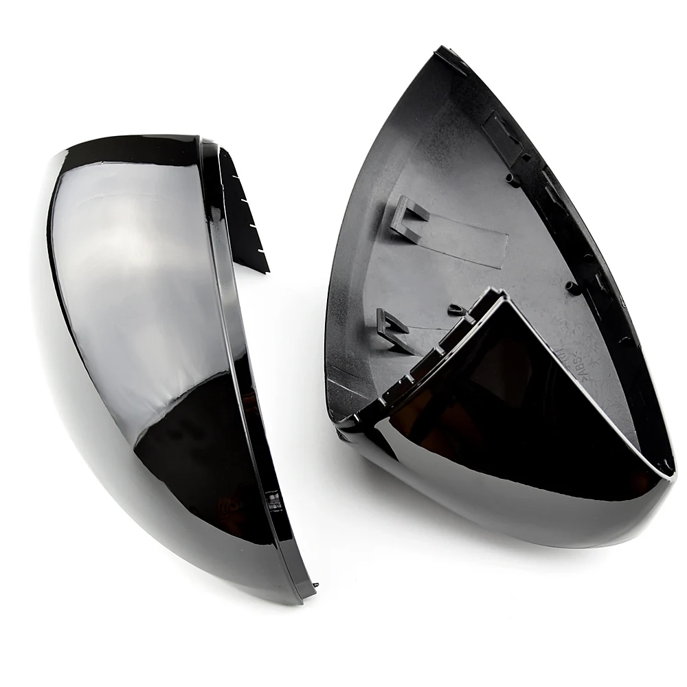 Rearview side mirror cover caps for VW Tiguan 2008-2015 Replacement Pair Side Wing Mirror Caps Cover