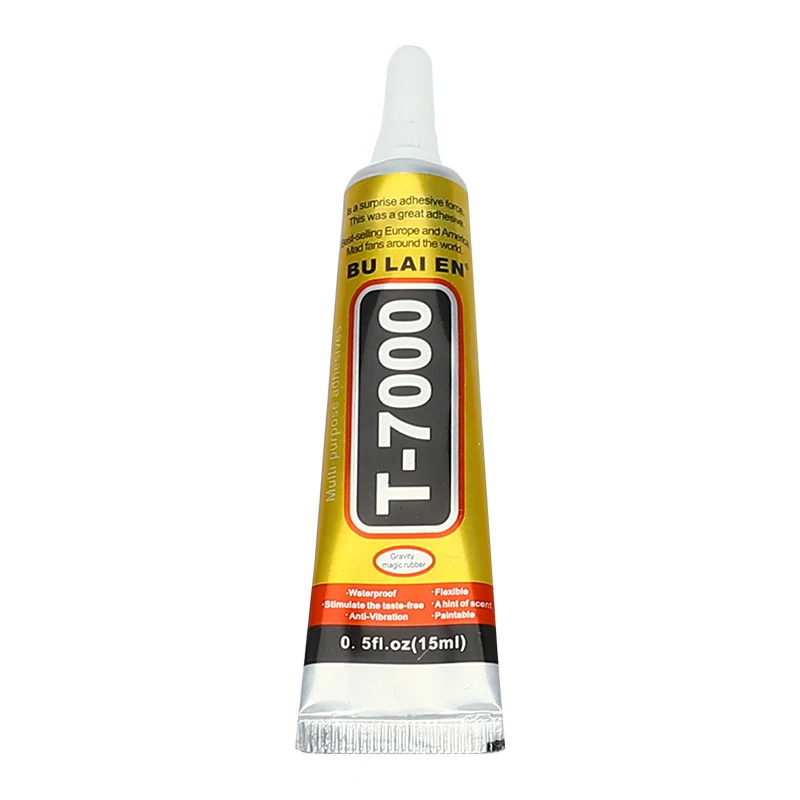 T7000 110ml Glues Multipurpose Adhesives Super Glues  Black Liquid Epoxy Glues For DIY Crafts Glass Phone Case Metal Fabric