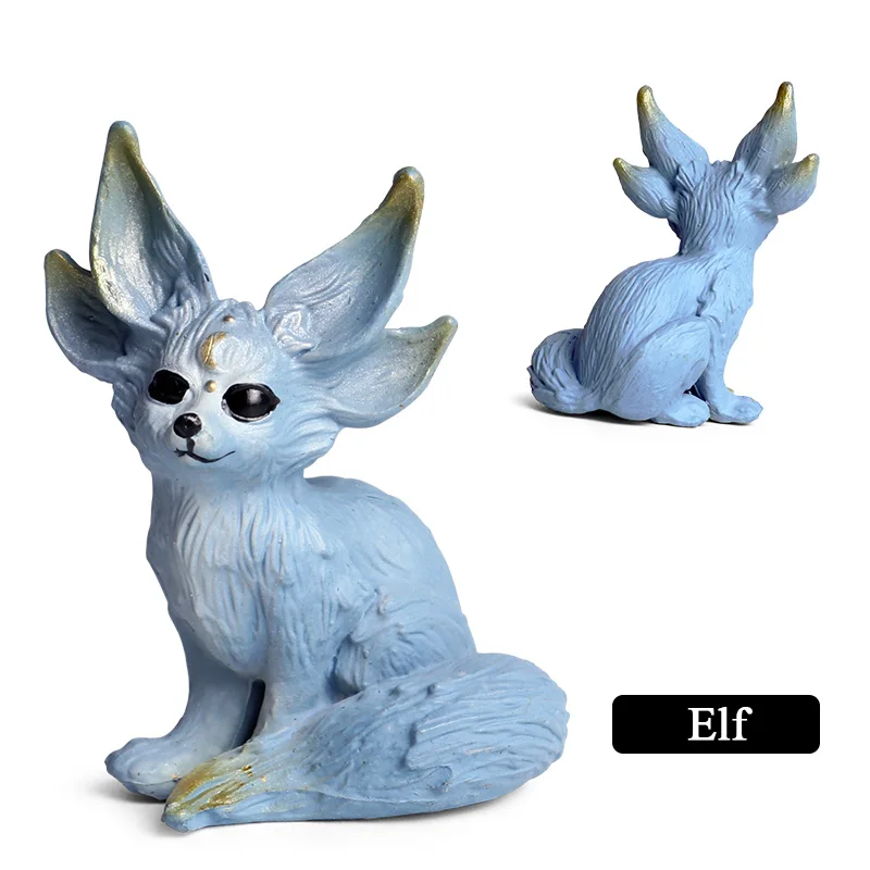 Oenux Original Echte Märchen Fliegen Pferd Simulation Tier Mythische Elfen Elf Pegasus Action-figuren Modell PVC Nette Kinder Spielzeug – Detail 9