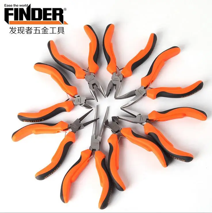 8pcs All Kinds Hand Small Pliers 4.5 Inch Mini Pliers Jewelry Using Pliers Chrome Vanadium Steel DIY Using Pliers Home Pliers