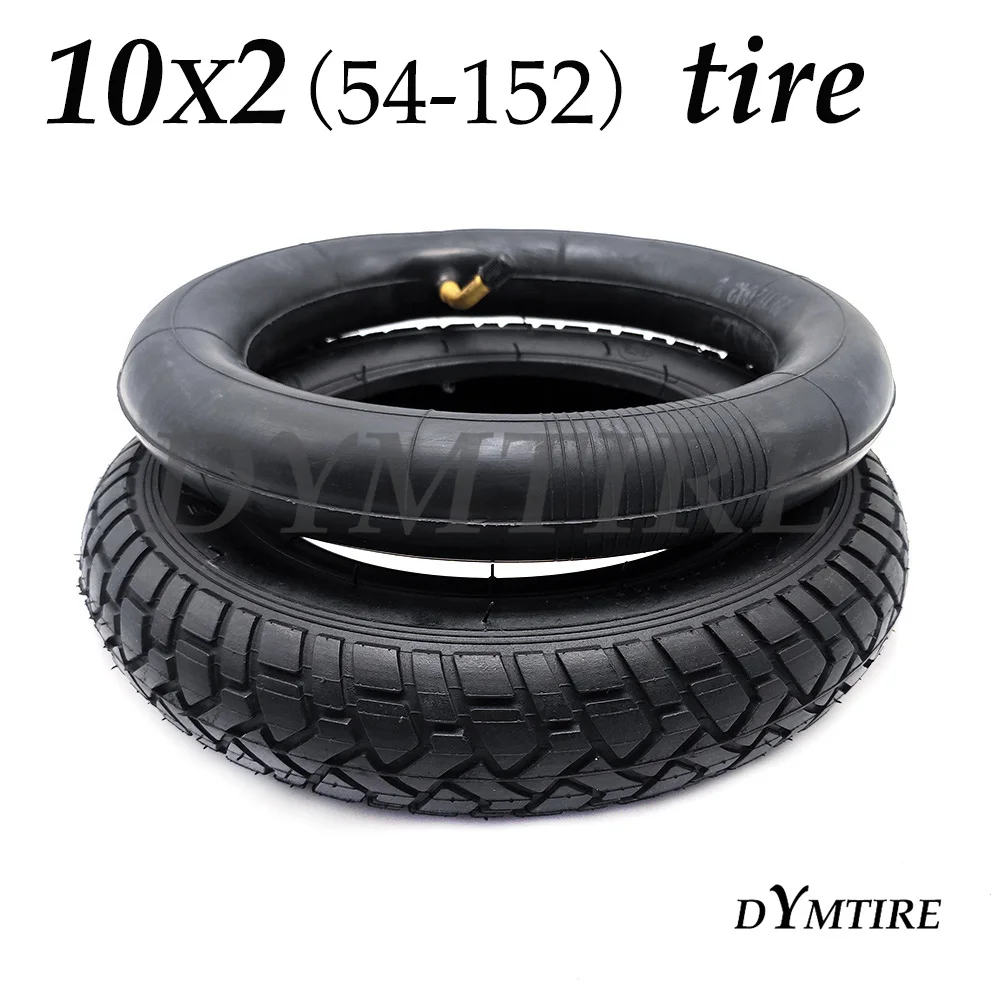 Neumáticos 10x2(54-152) de 10 pulgadas resistentes al desgaste, engrosados, antideslizantes, neumáticos interiores y exteriores para vehículos de equilibrio de scooters eléctricos