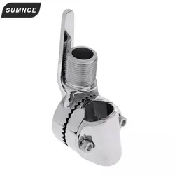 25mm Antenna Ratchet Mount Dual Adjustable Base VHF Antenna Ratchet Mount 316 Stainless Steel