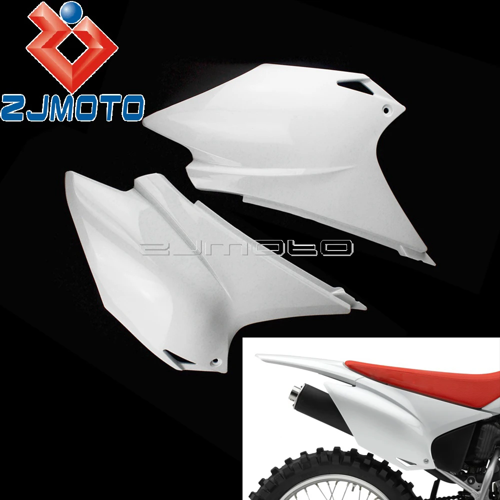 Motocross Dirt Pit Bike Side Covers For Honda CRF150F CRF230F CRF 150 230 2015-2019 Side Number Plates Panels Plastic Fairing