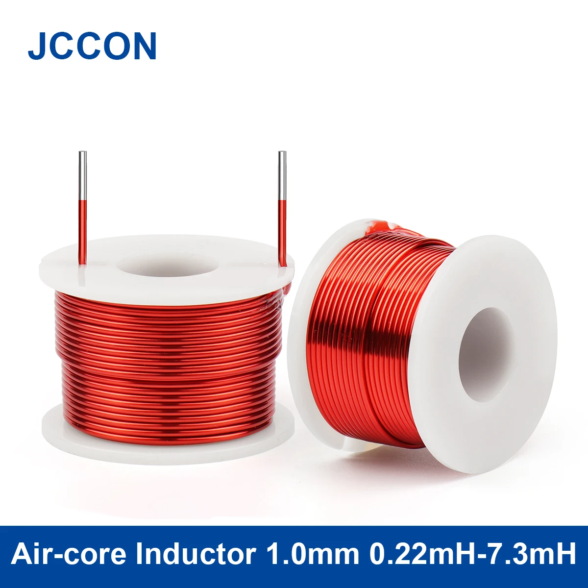 

Air-core Oxygen-Free Copper Inductor Speaker Crossover Hollow Frame Inductor Coil Frequency Divider Coil Inductance 1.0mm 0.22mH