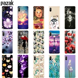 Silicone case For Xiaomi MI A2 LITE Case Soft tpu Back Phone Cover For Xiaomi MI A2 LITE bumper pop painting Protection Coque