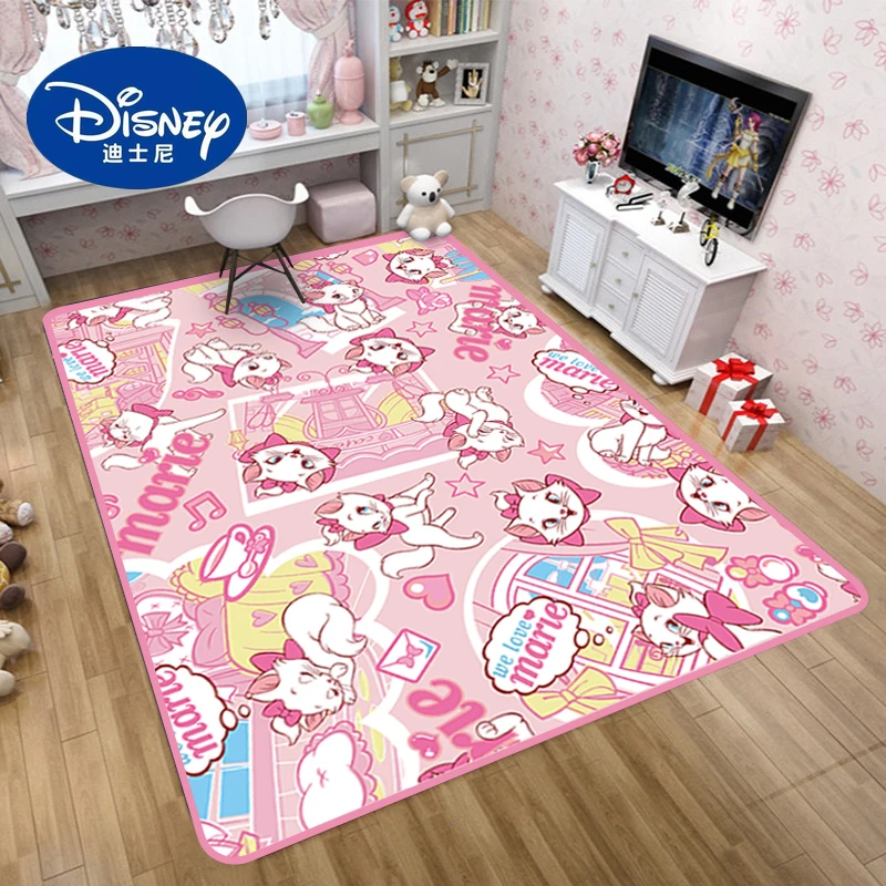 Disney cartoon Marie Cat Rugs For Kids Children Bedroom Home Living Room Carpet Floor Mat Large Modern Cute Rectangle Mats gifts