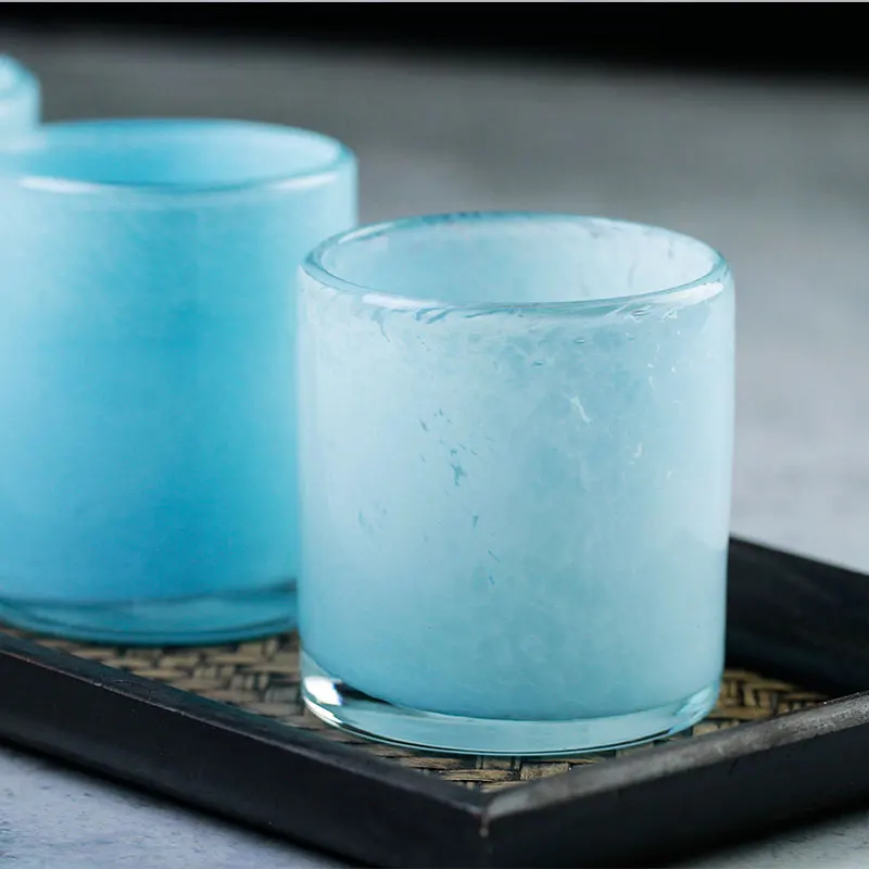 Cloud Sea Blue Glasses of Wine Shot Glasses for Vodka Colored  Cups Wineglass Champagne Cup Barware Kitchen Dining Bar Home