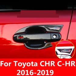 For Toyota CHR C-HR 2016-2019 Door handle protection cover outer door bowl handle modification door wrist sequin decoration