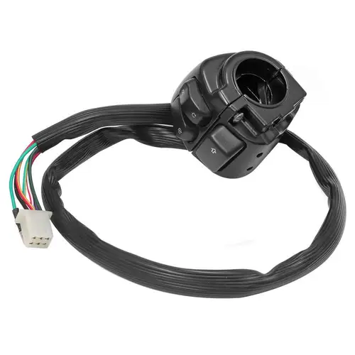 Imagen 2 del producto Interruptor de Control de señal de giro de manillar de motocicleta negro de 1 ""para Harley XL883 Sportster Dyna V-ROD Softail