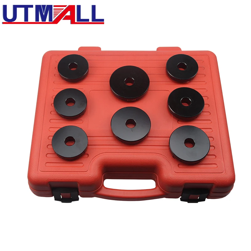 23 pcs Front Wheel Drive Bearing Removal Press Adapter Puller Pulley Tool Kit