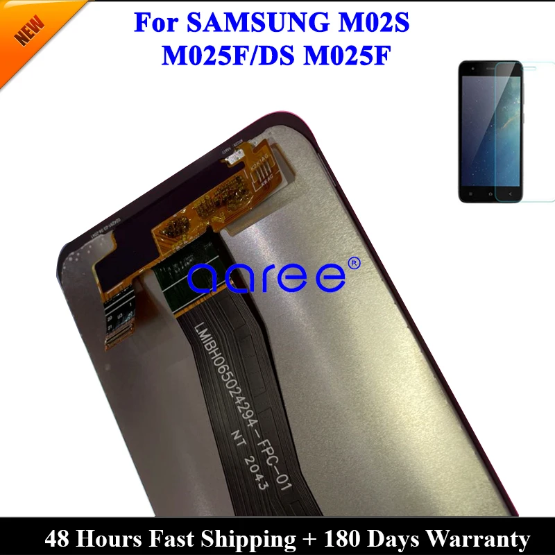 LCD Screen  For Samsung M02S LCD  M025 LCD For Samsung  M02S M025F  LCD Screen Touch Digitizer Assembly