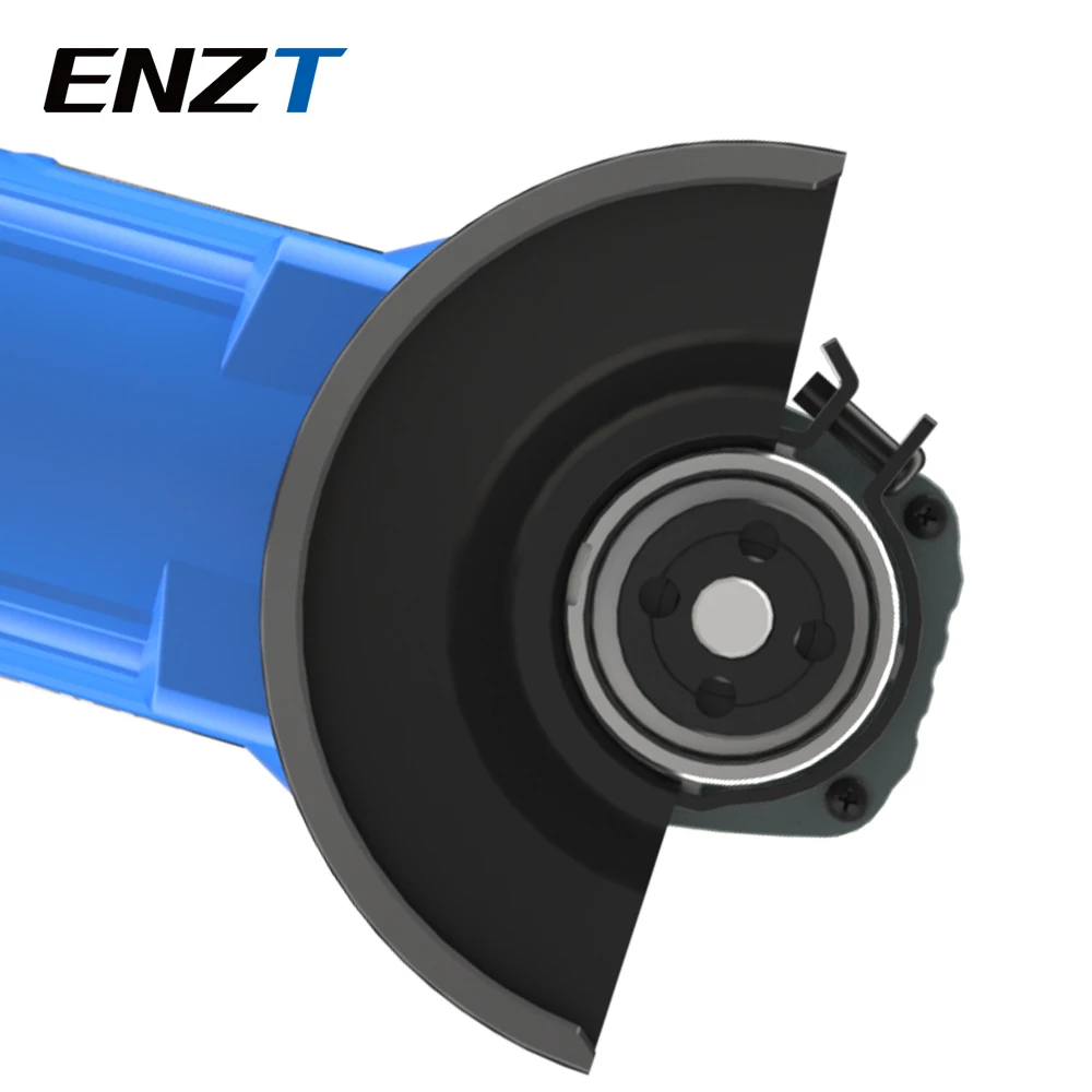 ENZT 100/125Mm Gerinda Sudut Tanpa Kabel Tanpa Sikat Alat Listrik DIY Bulgaria Mesin Penggiling Pemoles Listrik dengan Makita