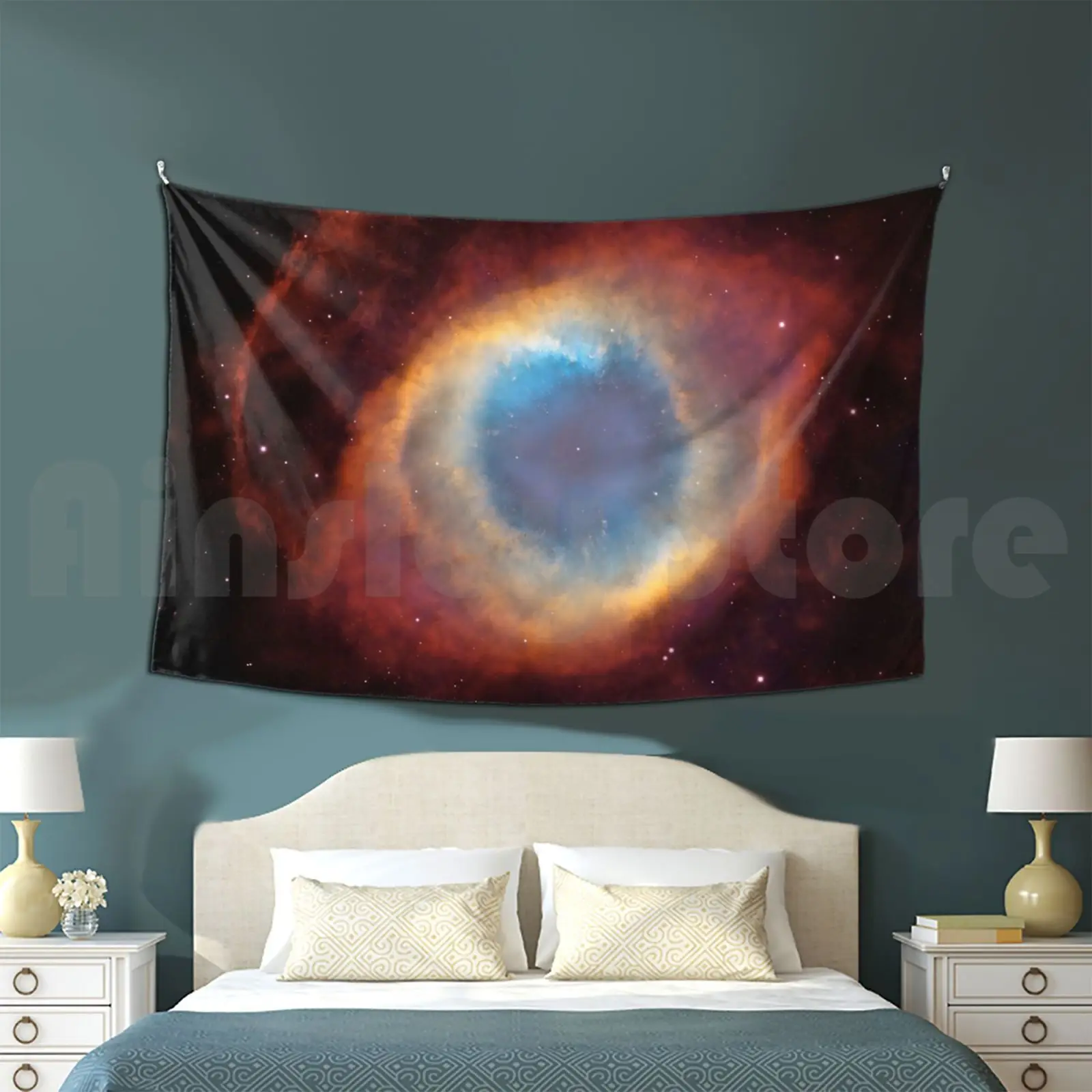 Helix Nebula Tapestry Background Wall Hanging Nebula Mystic Mountain Carina Milky Way Space Galaxy Hubble Telescope