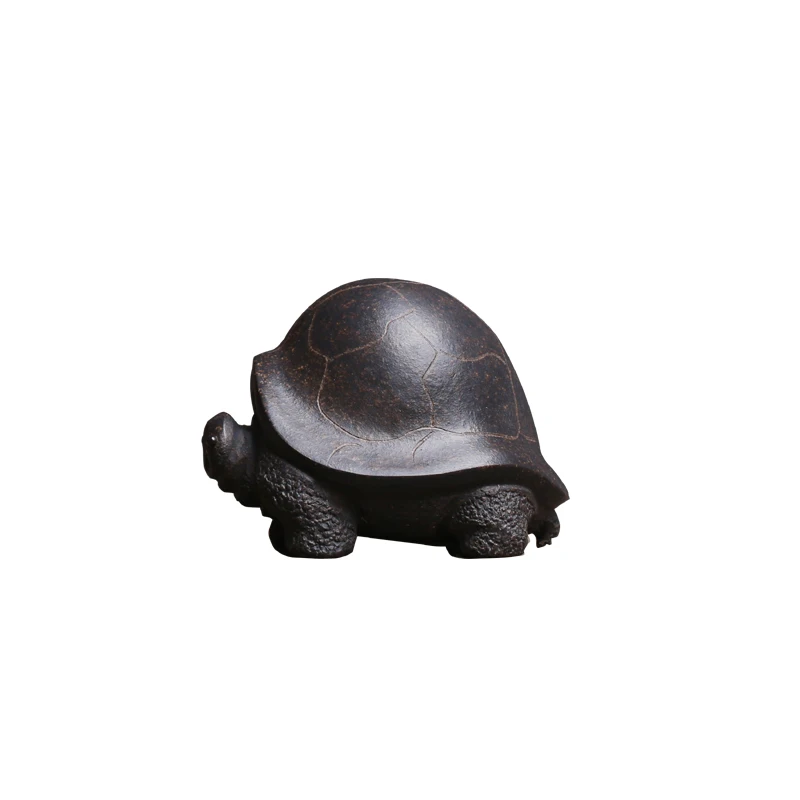 Ceramic tea pets army turtles tea ceremony accessories coffee table decorations micro landscape ornaments
