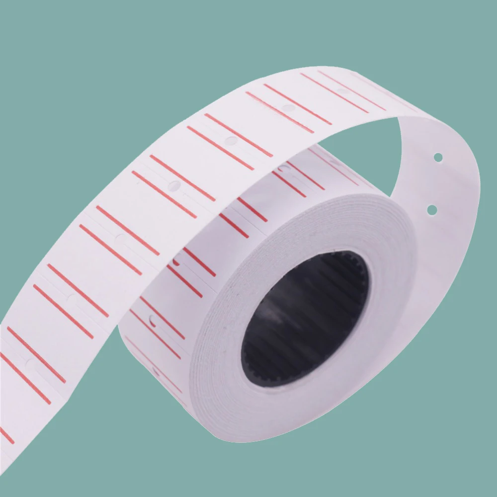 

2 rolls of label stickers (1200 labels) price coding machine paper roll price tag paper price tag self-adhesive product