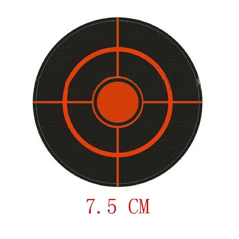 Airsoft Shooting Target Adhesive Shoot Targets Splatter Reactive Stickers For Archery Bow Hunting Shooting Sport Training