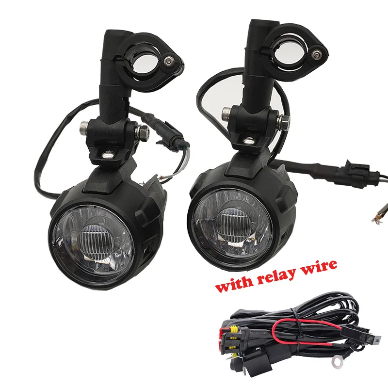 E9 R1200GS Motorcycle LED Fog Lights Auxiliary Assembliy For BMW R1200GS F850GS F750GS F 850GS 750GS 1250GS GS LC Adventure