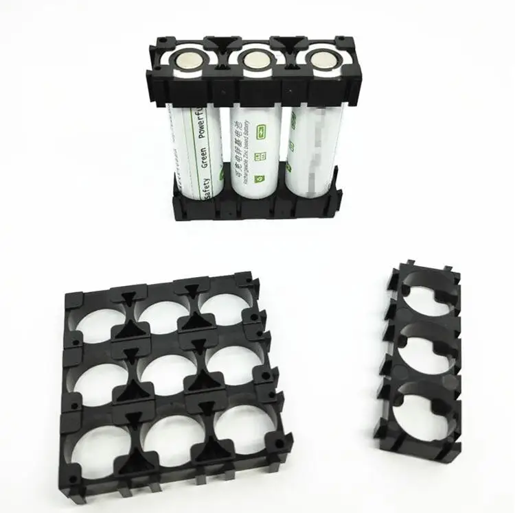 

90pcs/lot 2x 3x Cell AA Batteries Holder Bracket DIY Cylindrical Battery Pack Fixture Anti Vibration Case Storage Box Container