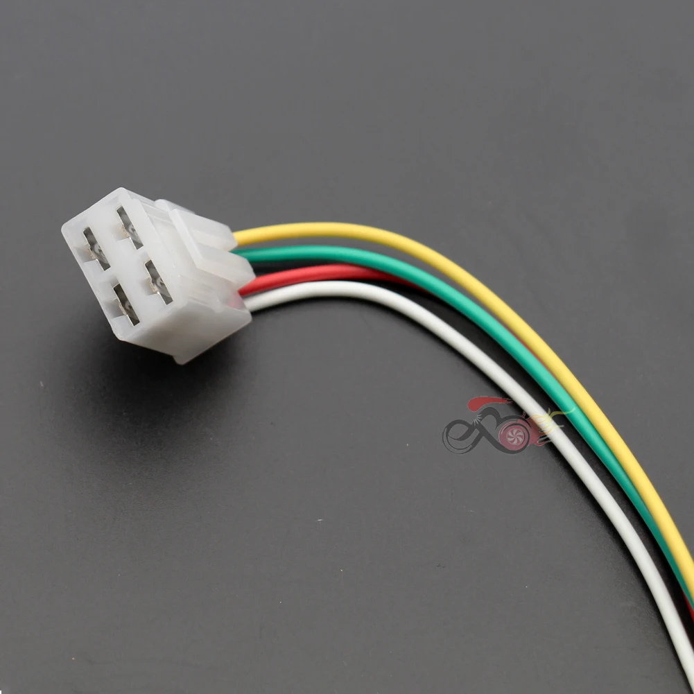 Voltage Regulator/Rectifier Cable Wire Connector 12v for GY6 4 Stroke Scooter Moped ATV Quad