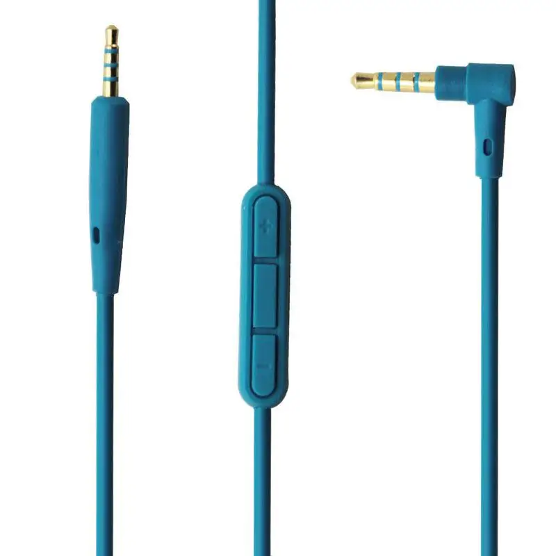 Cable de Audio de repuesto con micrófono para auriculares BOSE QuietComfort 25, QC25, QC35, SoundTrue SoundLink OE2/OE2I