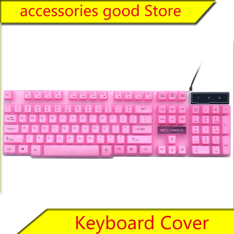 capa de teclado para desktop teclado mecanico k16 mo seta lk60 kuiying t6 jinhetian km015 capa ruyi passaro v8 protecter filme 01