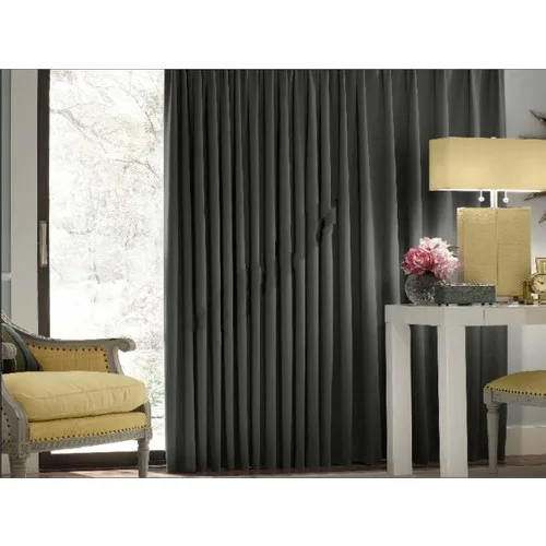 Crown Blackout Blackout Curtain-Gray 125x270 cm