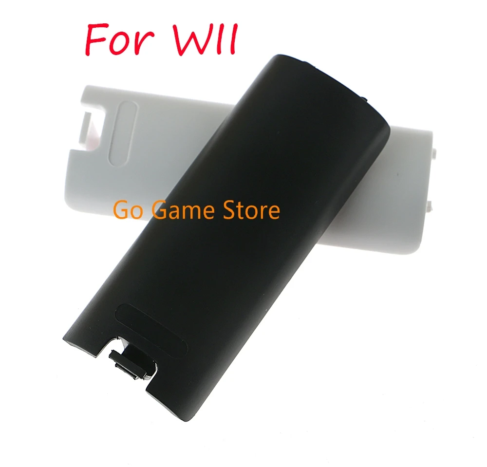 

200pcs for Nintendo Wii Controller Black White Battery Door Cover Lid Replacment